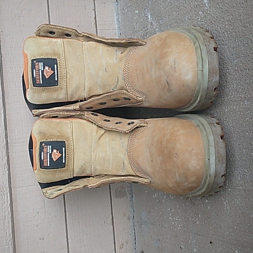 Men steel toe boots
